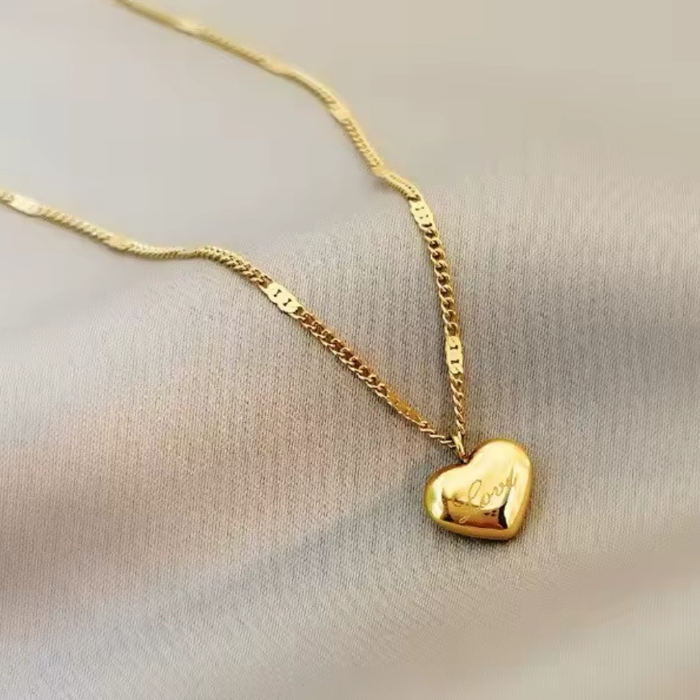 Gold Filled Heart Necklace